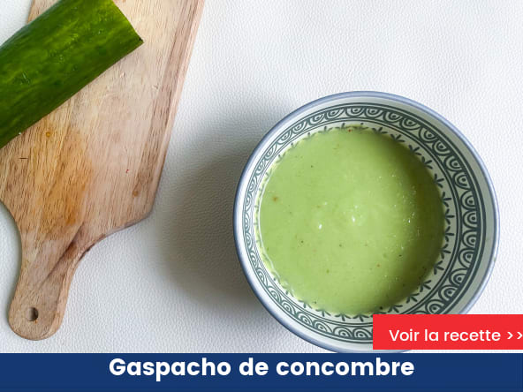 Gaspacho de concombre